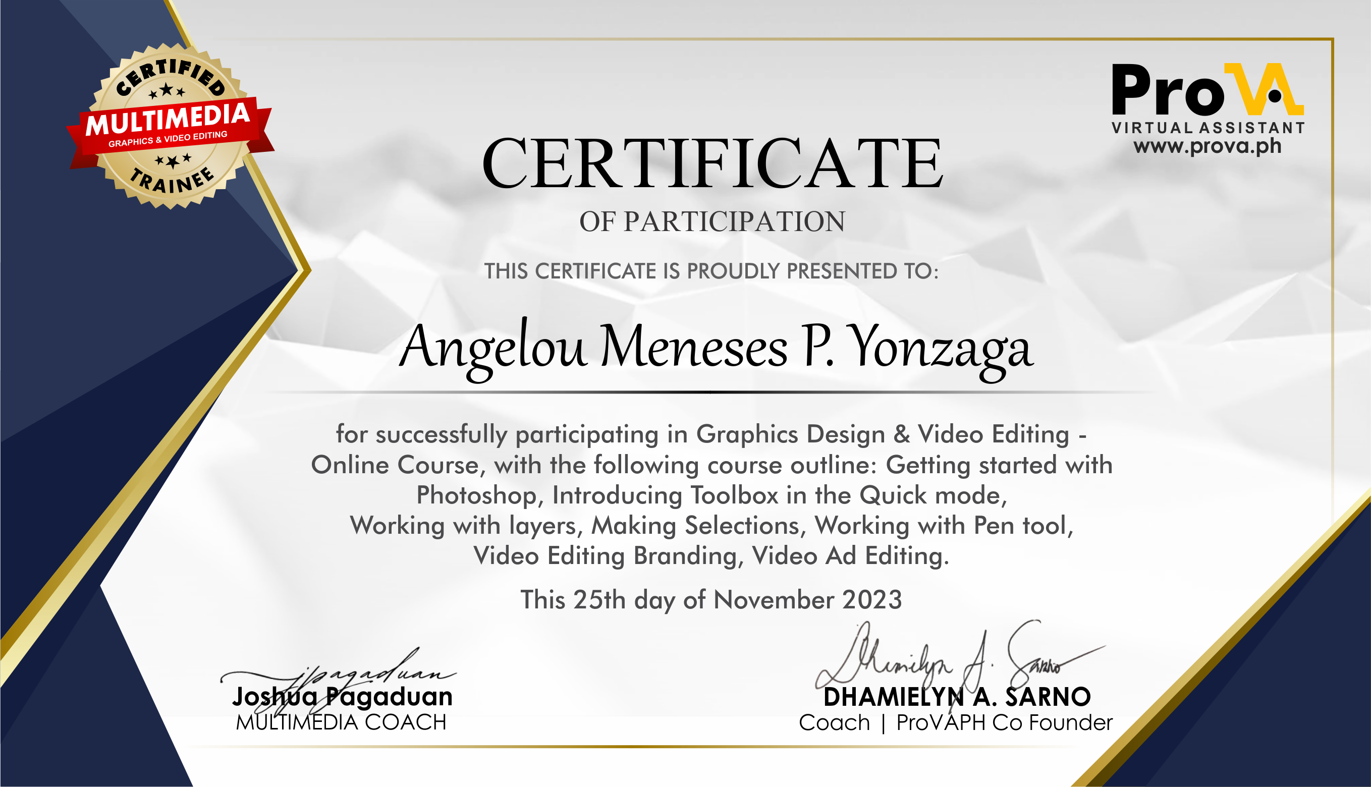 GRAPHIC & VIDEO EDITING