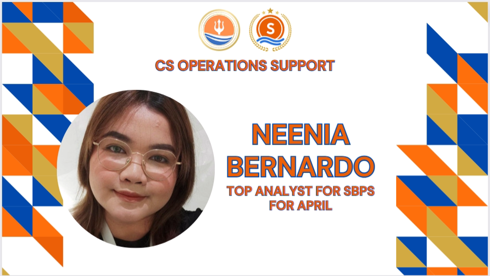 Top Analyst for Systems and Business Process FTM April 2023