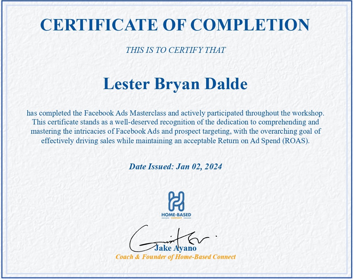 The Bisaya Freelancer - Facebook Ads