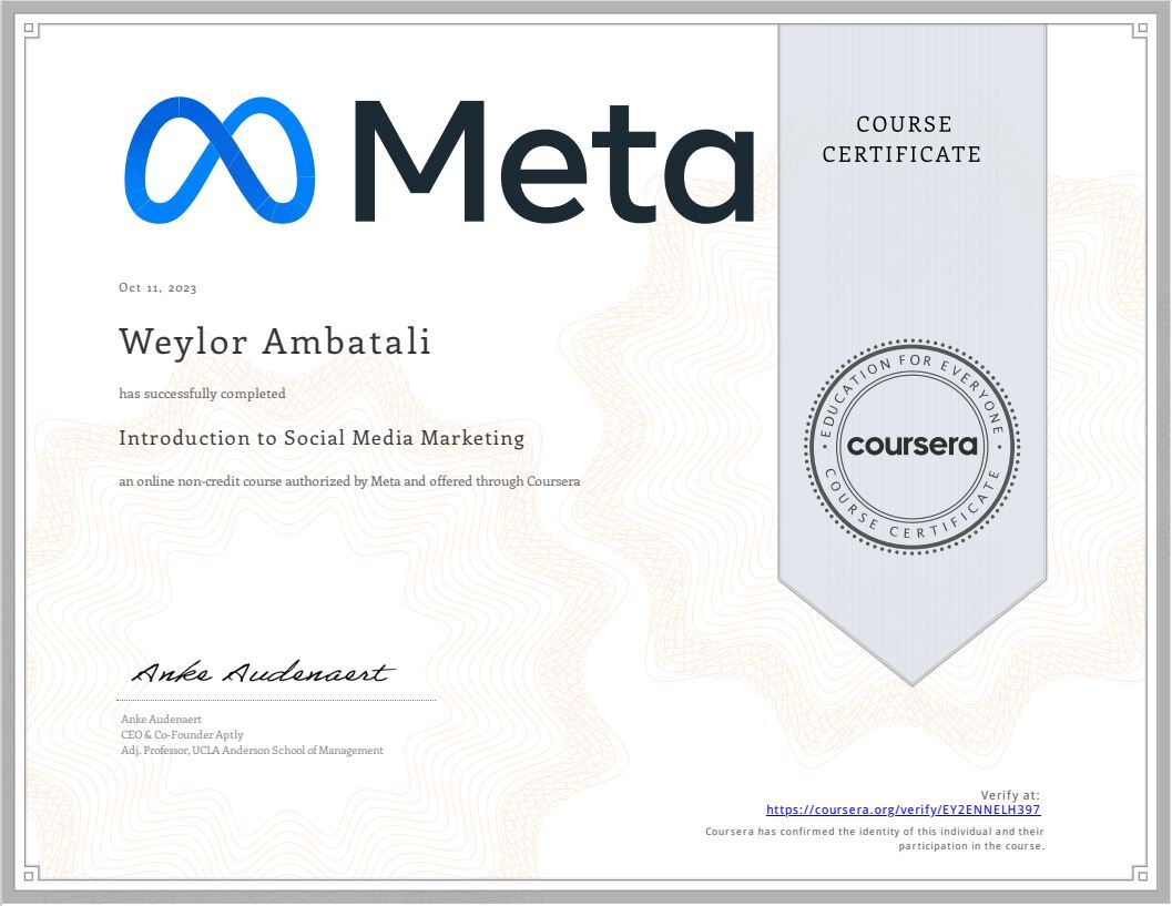 Introduction to Social Media Marketing