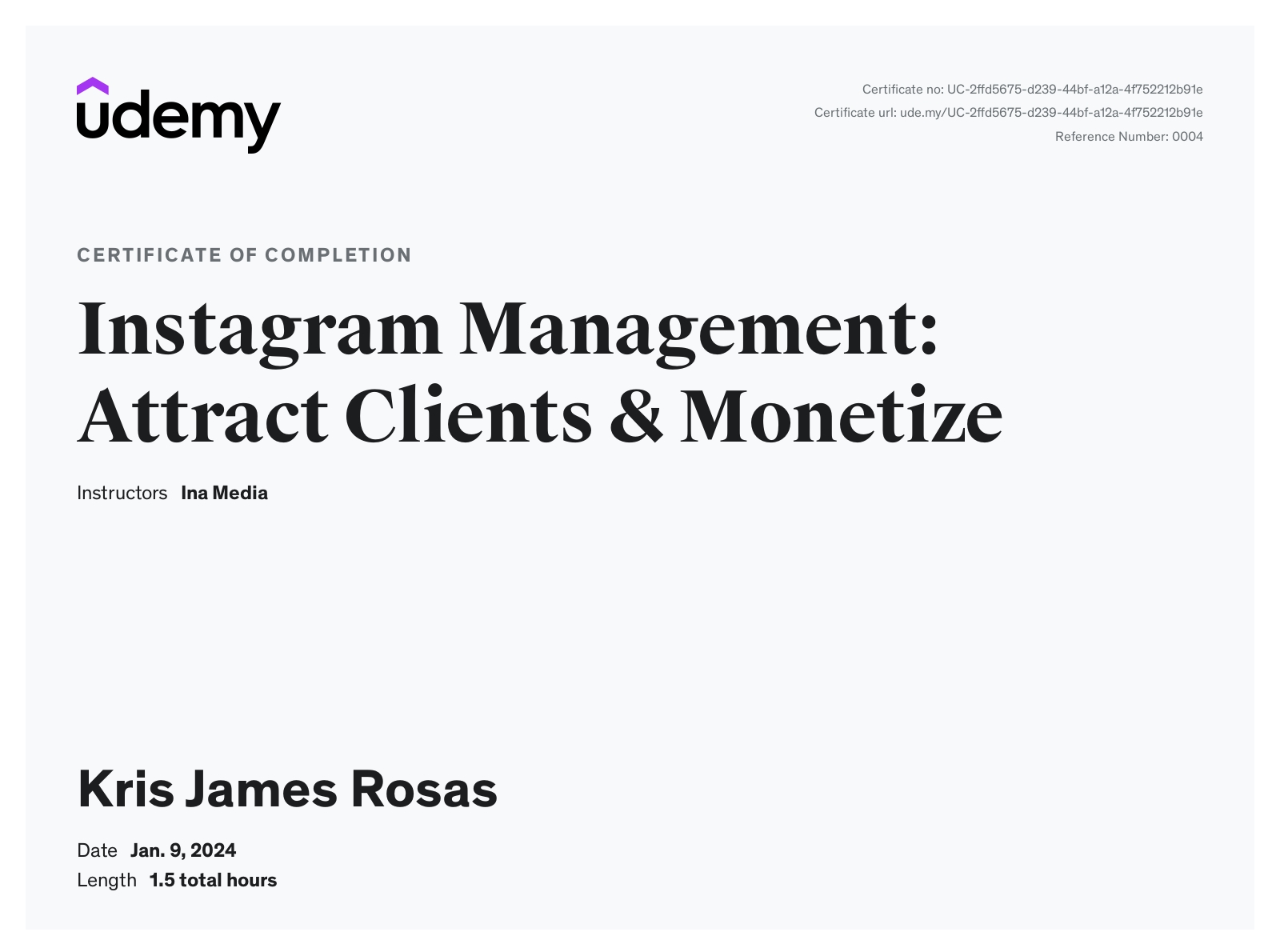 Instagram Management