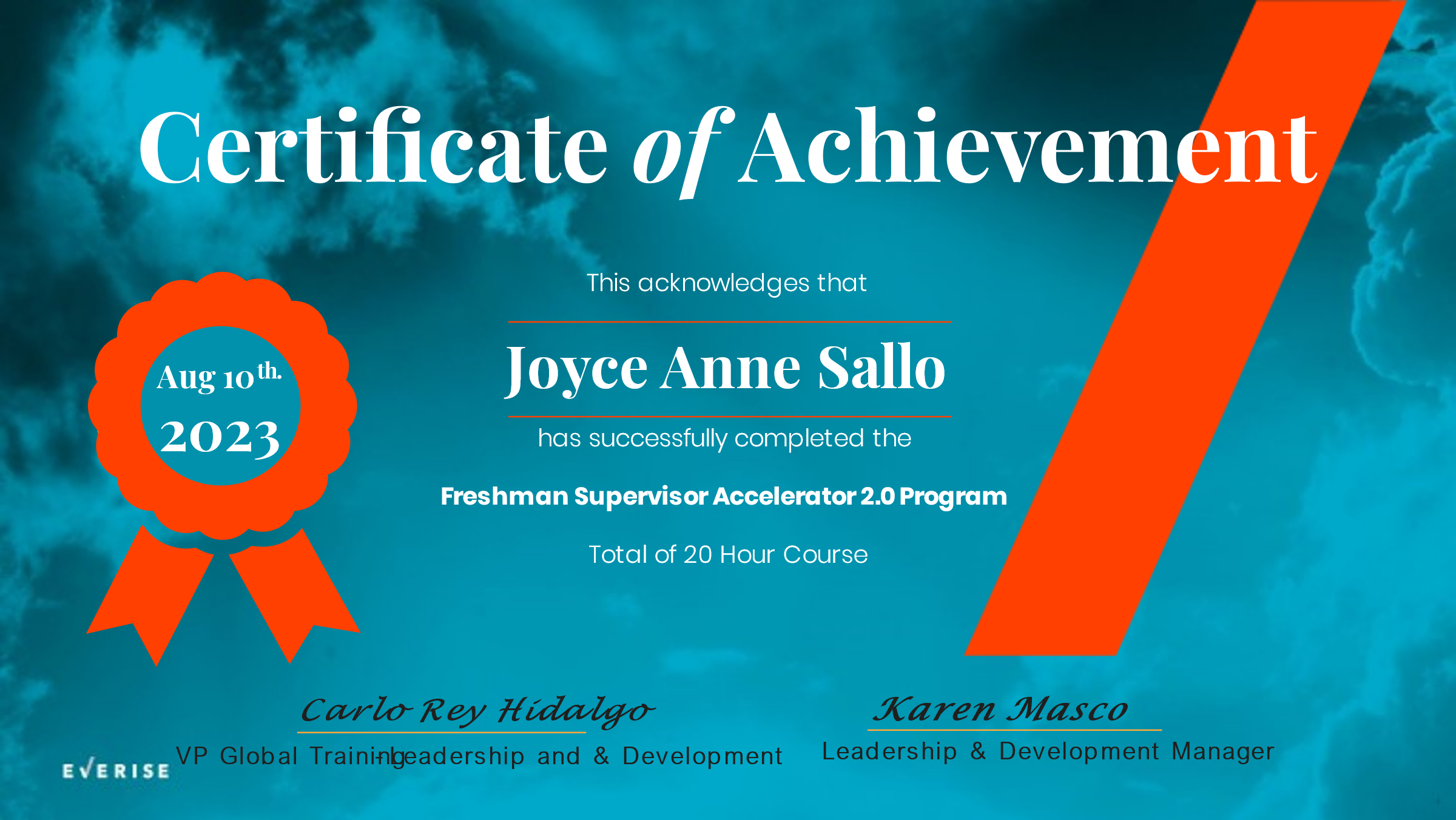 Supervisor Accelerator 2.0 Program