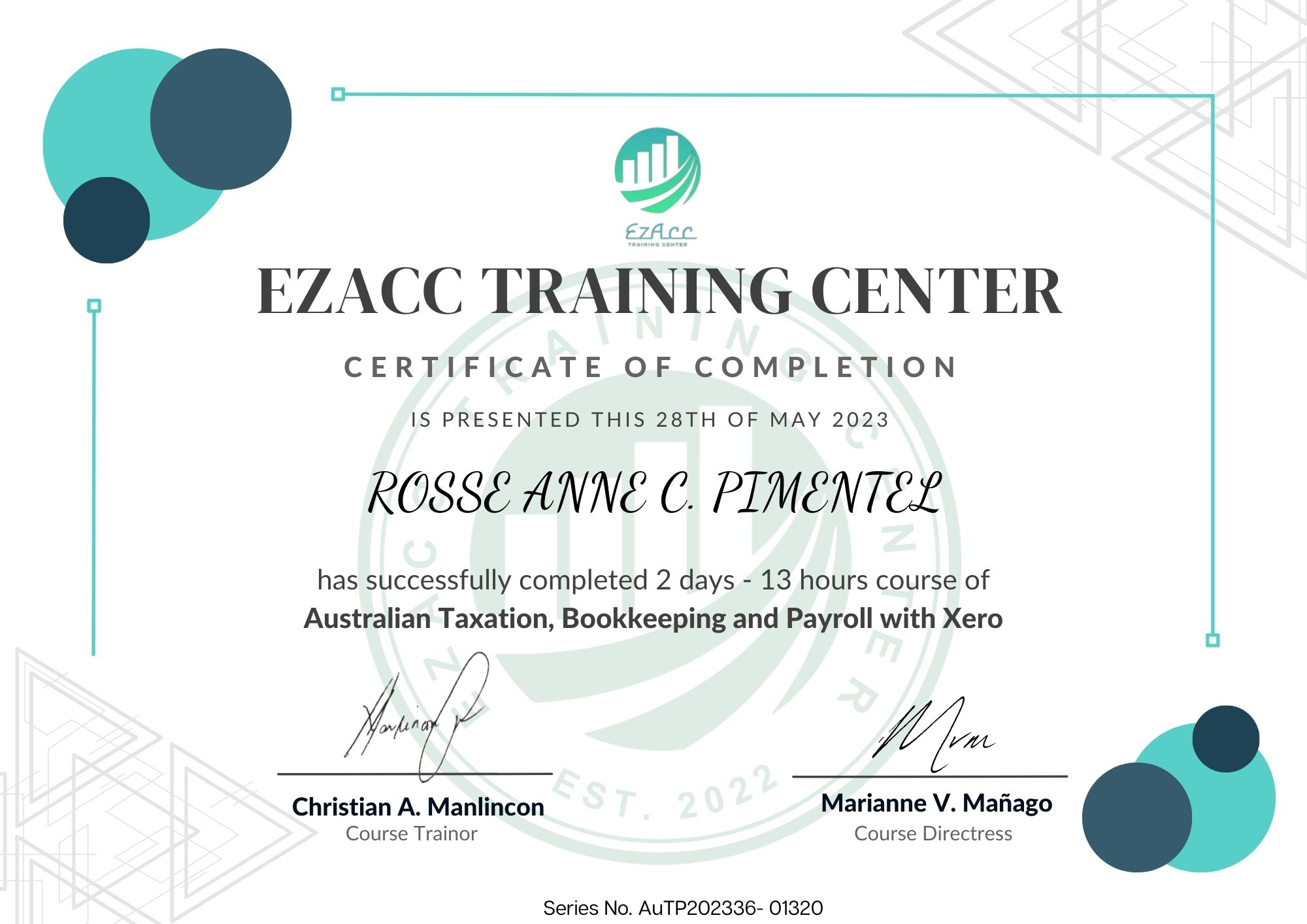 AUSTRALIAN TAXATION, BOOKKEEPING AND PAYROLL WITH XERO