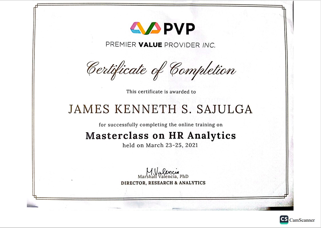 Masterclass on HR Analytics