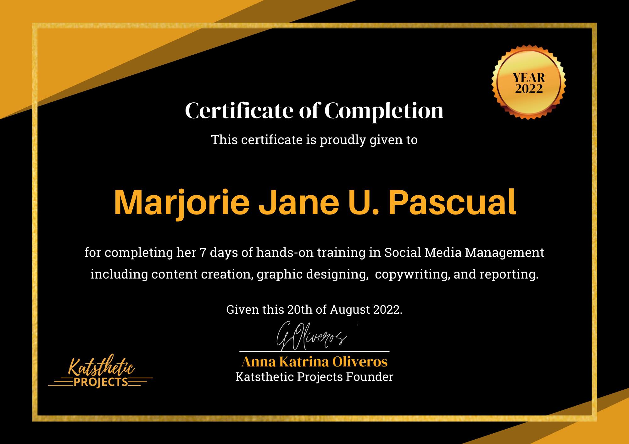 7 days on hands-on training in Social Media Management