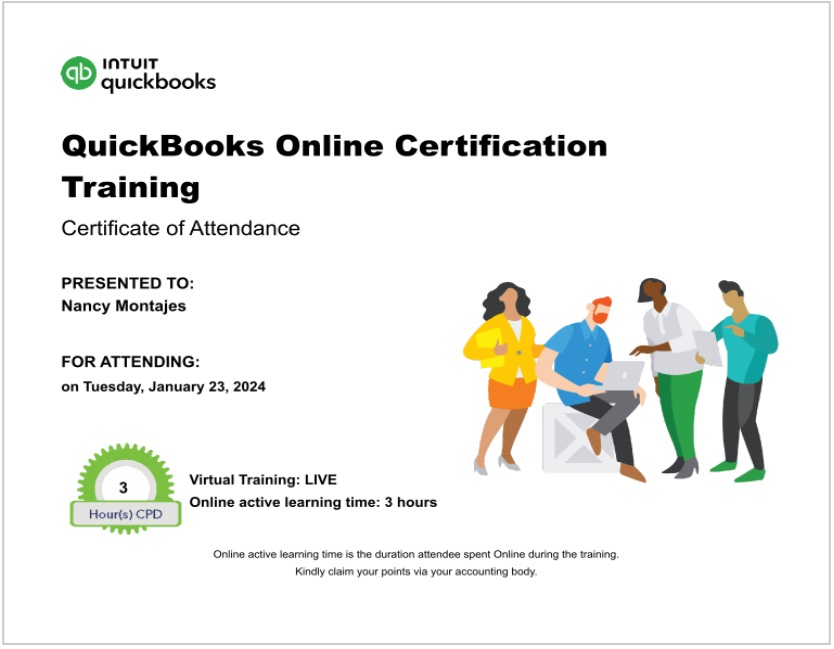 QBO Certification Training