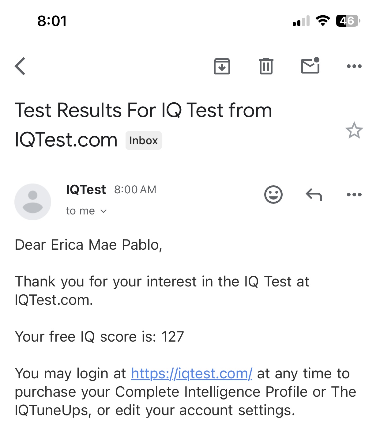 IQ test