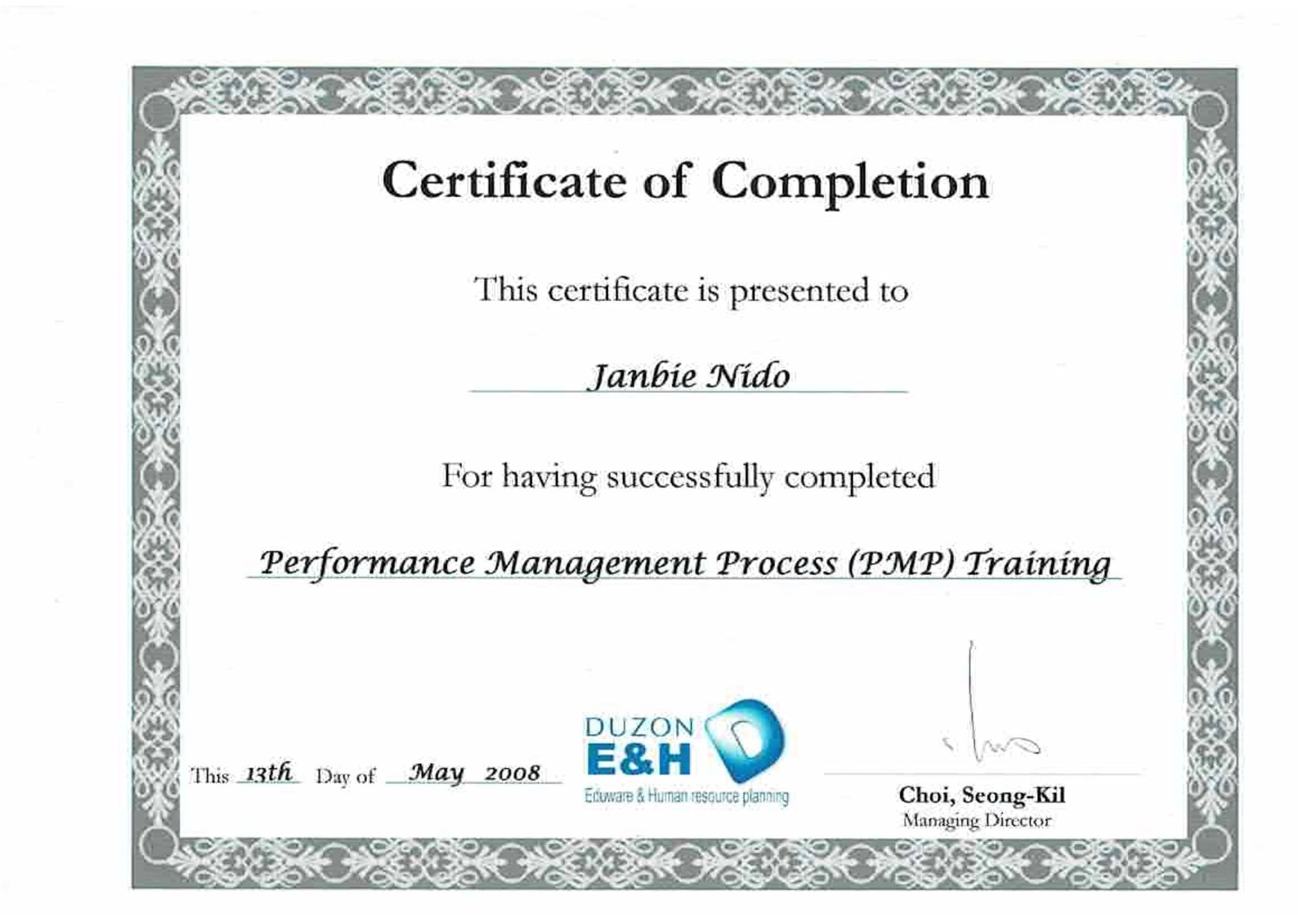 Performance Management Process Training