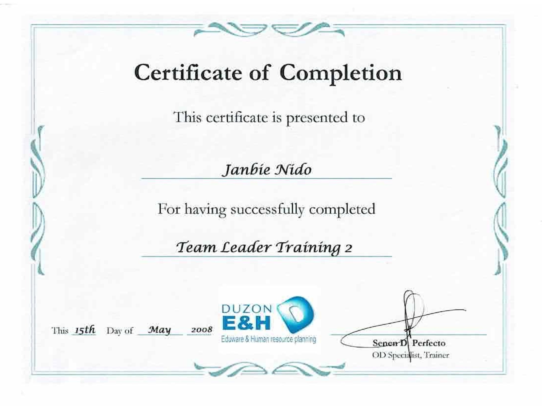 Team Leader Training 2