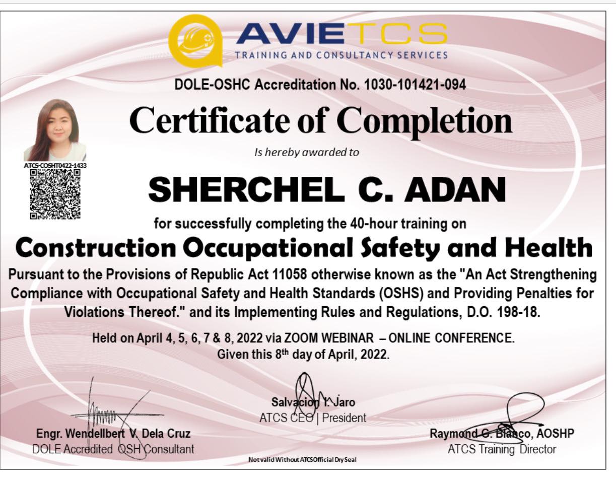 Construction Occupational Safety and Health