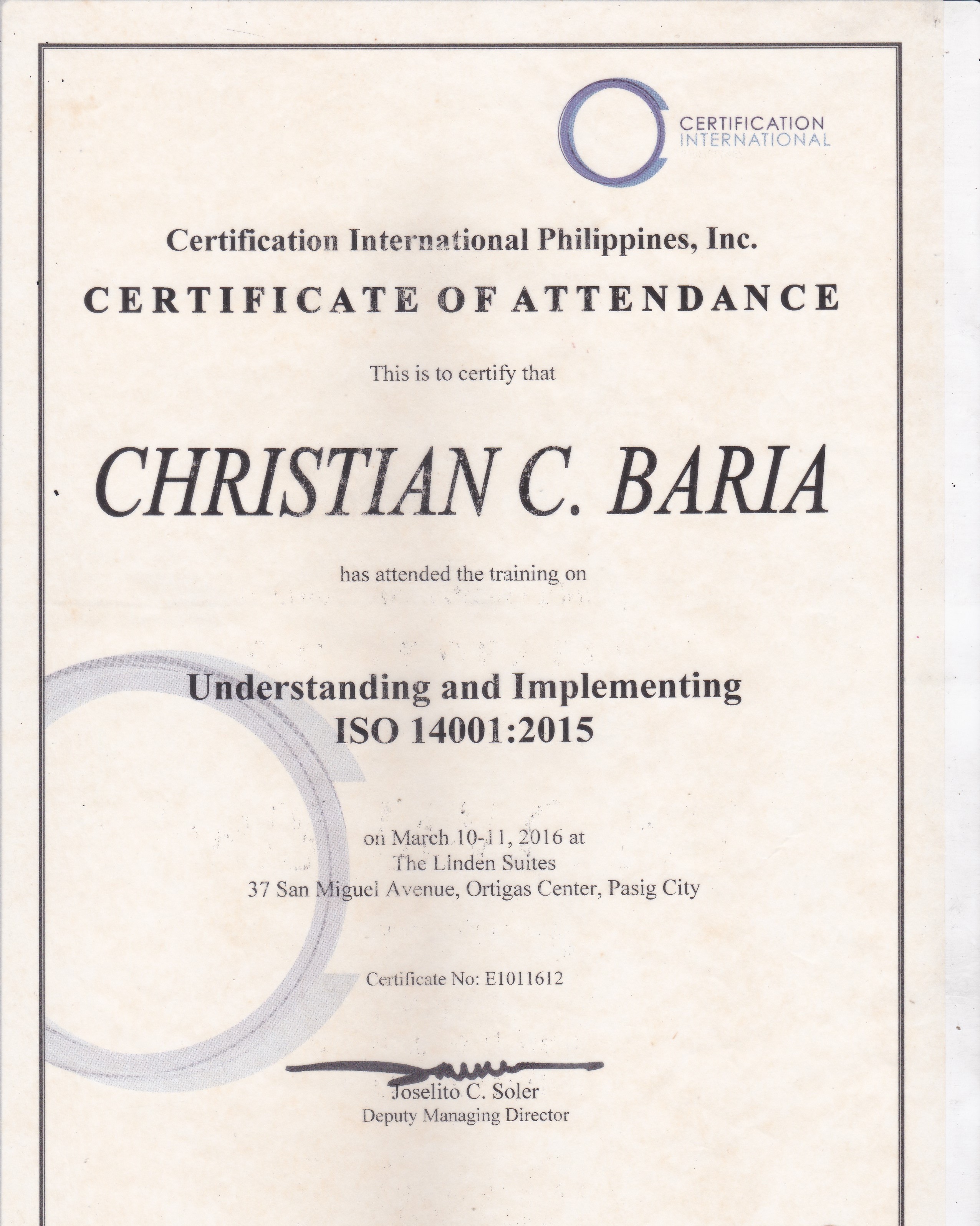 C7_ISO14001 Cert