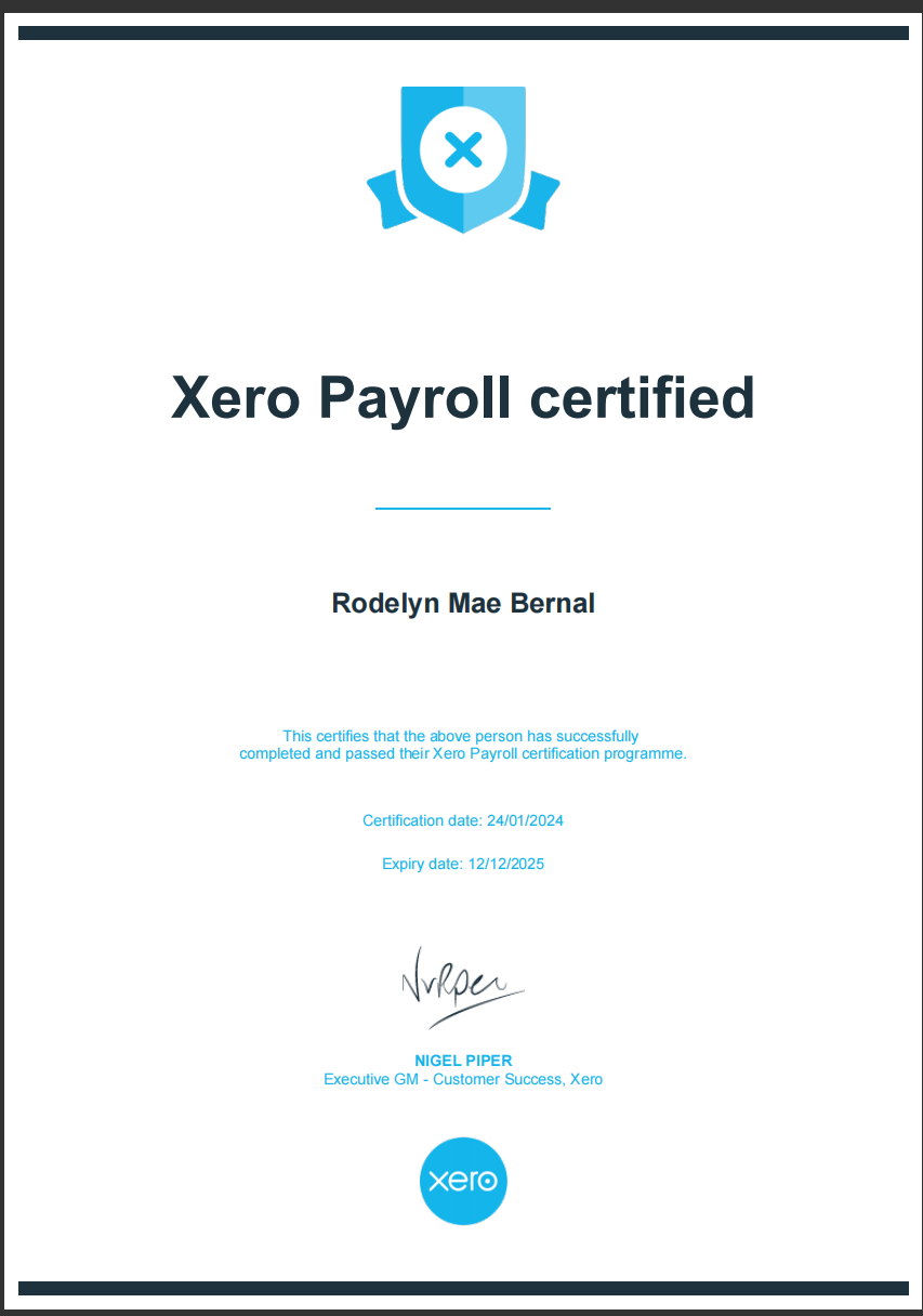 Xero Payroll