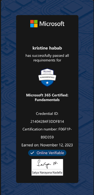 MICROSOFT 365 CERTIFIED: FUNDAMENTALS