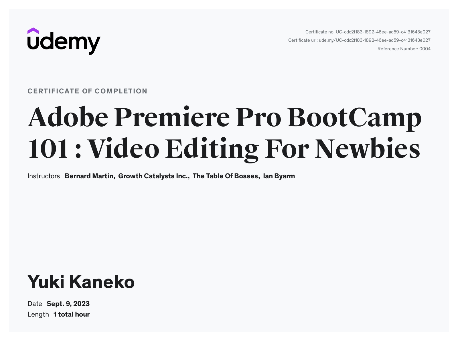 Video editing