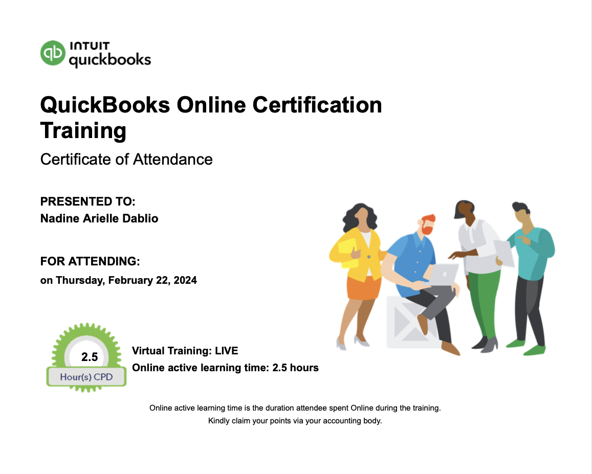 Quickbooks Online Certification Training
