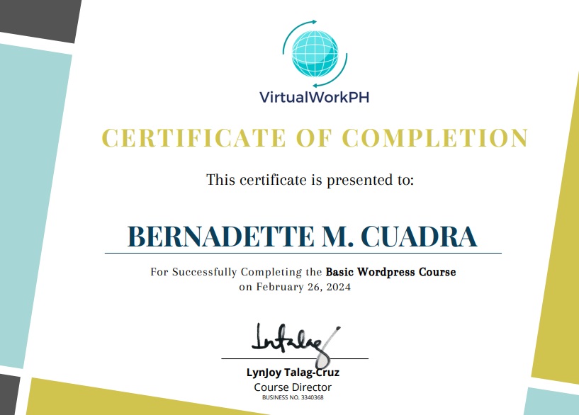 BASIC WORDPRESS COURSE