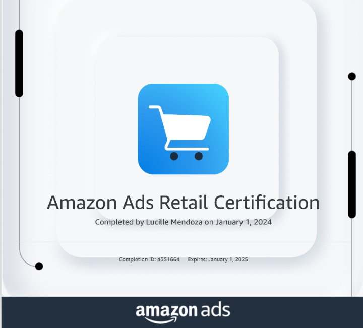 Amazon Retail for Advertisers Certificate 2023-2024