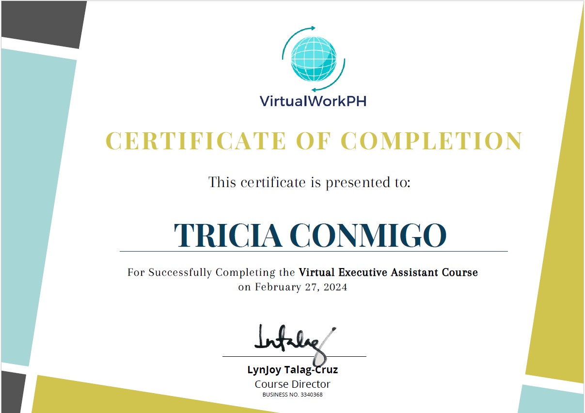 VIRTUAL EXECUTIVE ASSISTANT