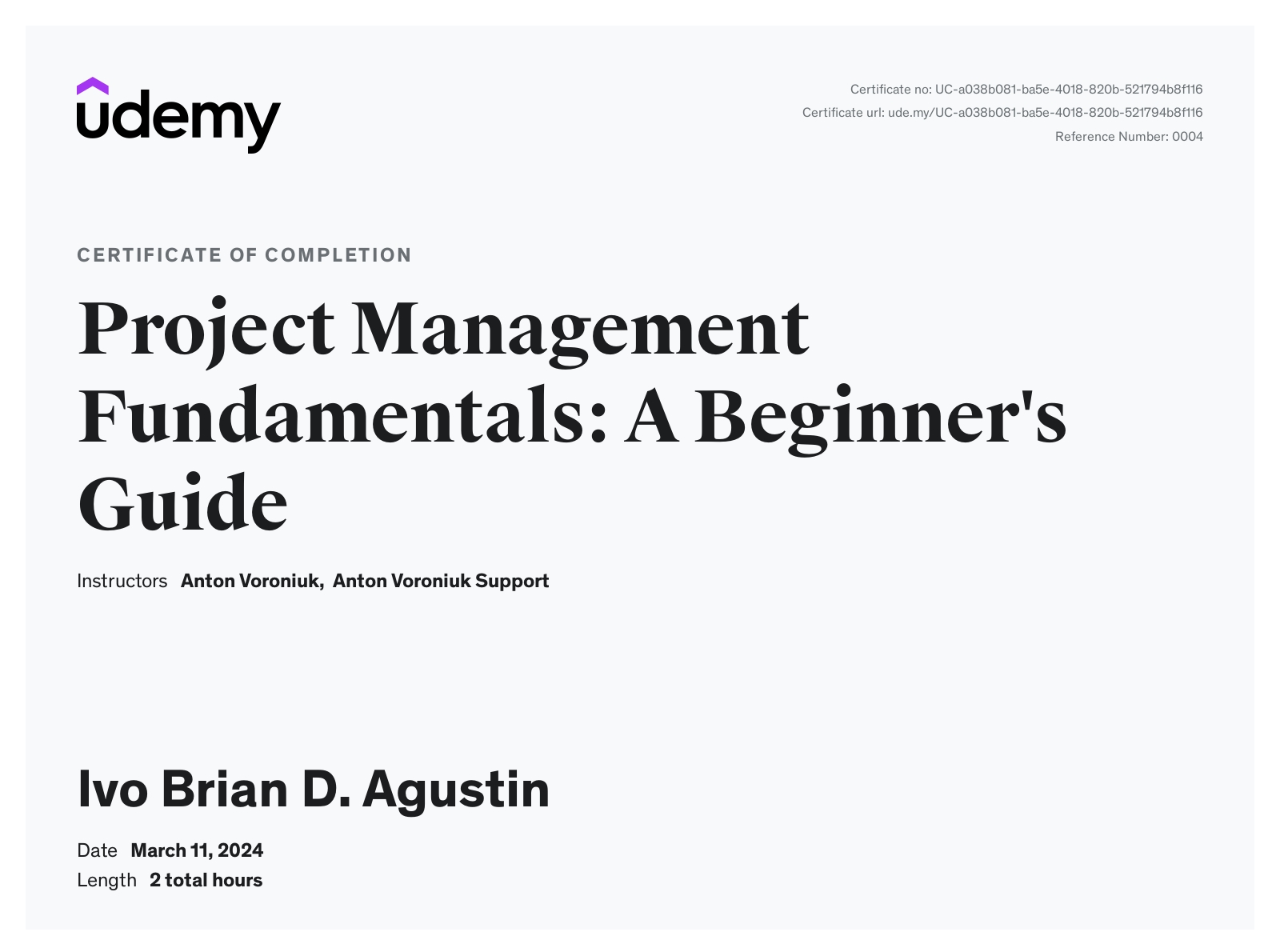 Project Management