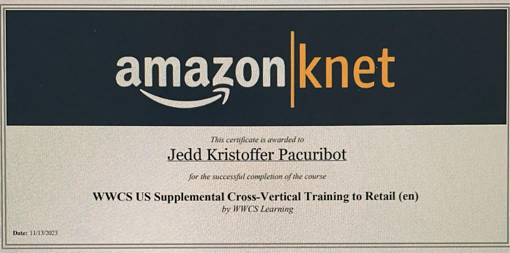 Amazon Retail Customer Service Training