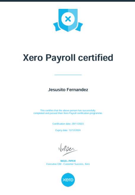 Xero Payroll