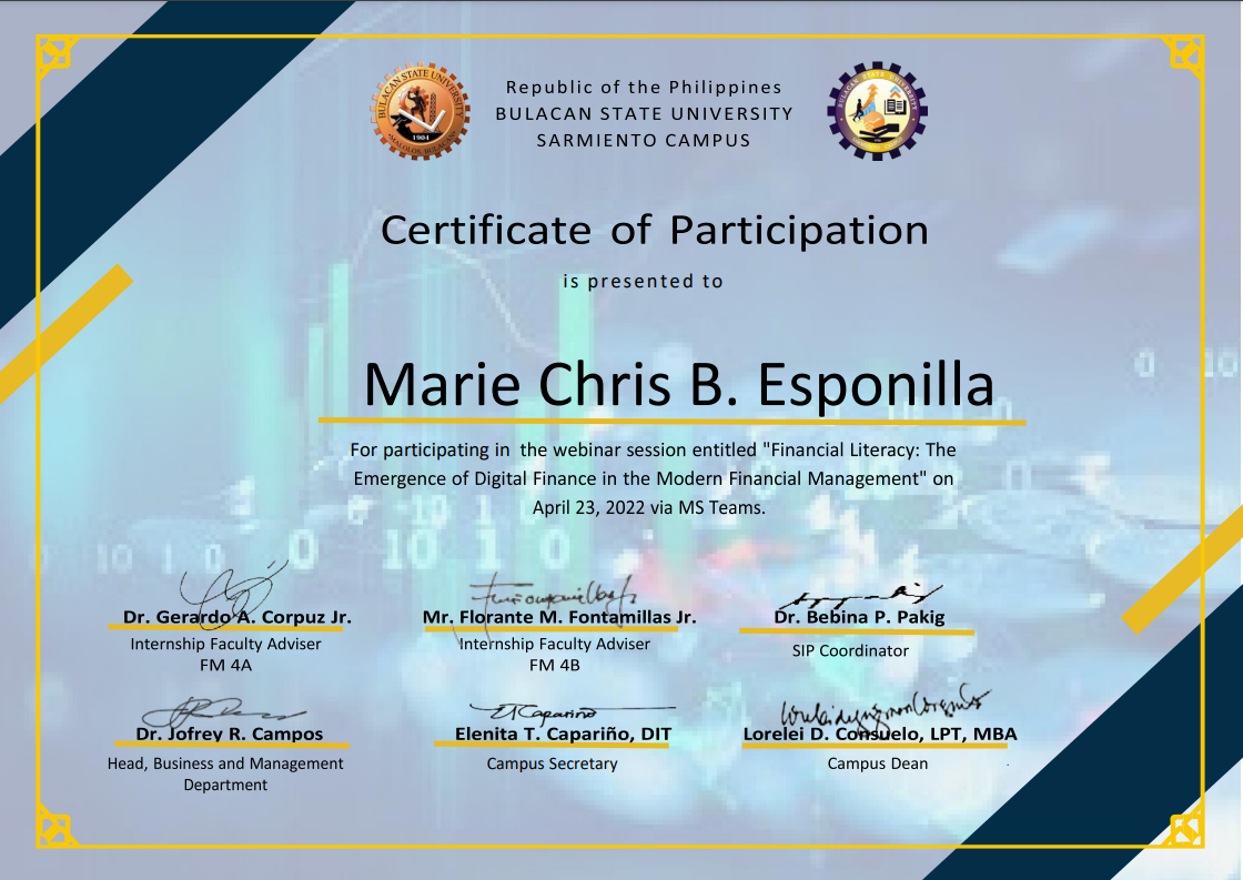 Modern Financial Management