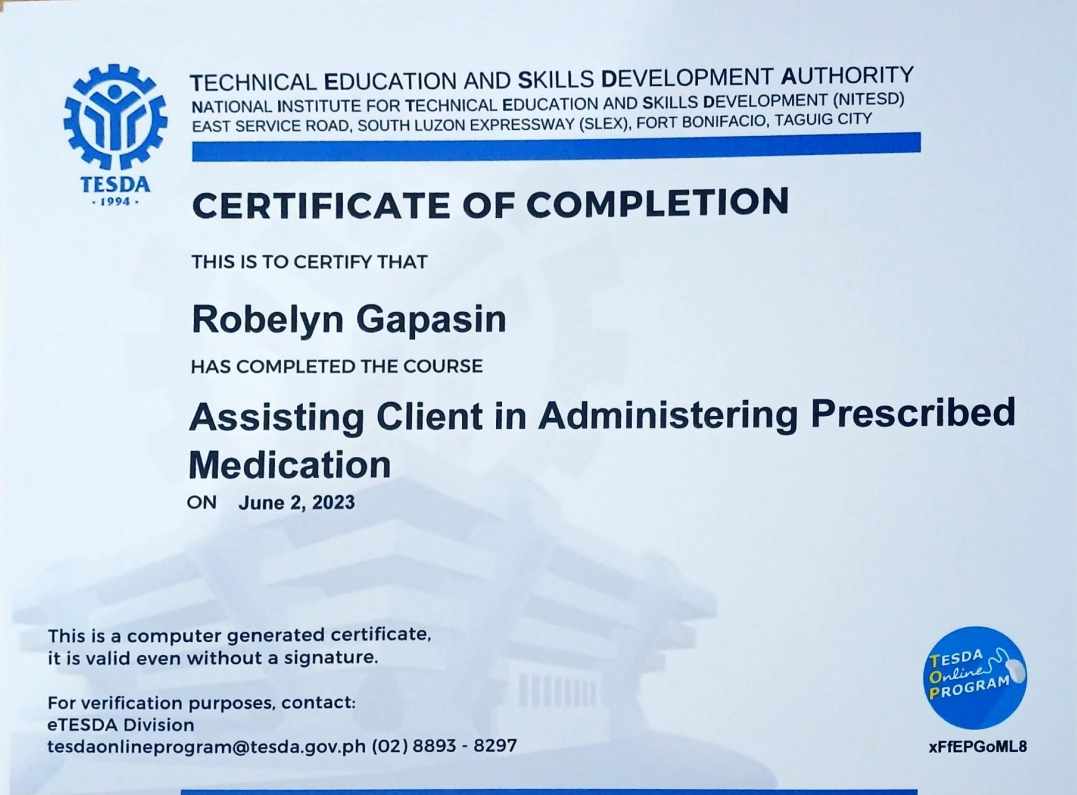 Managing prescribed medication