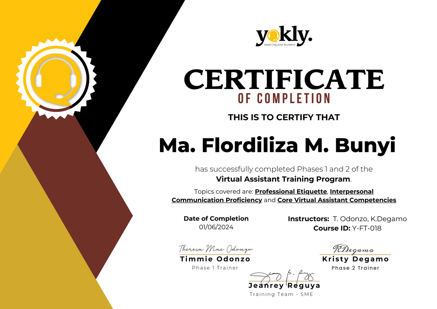 Virtual Assistant Training Program