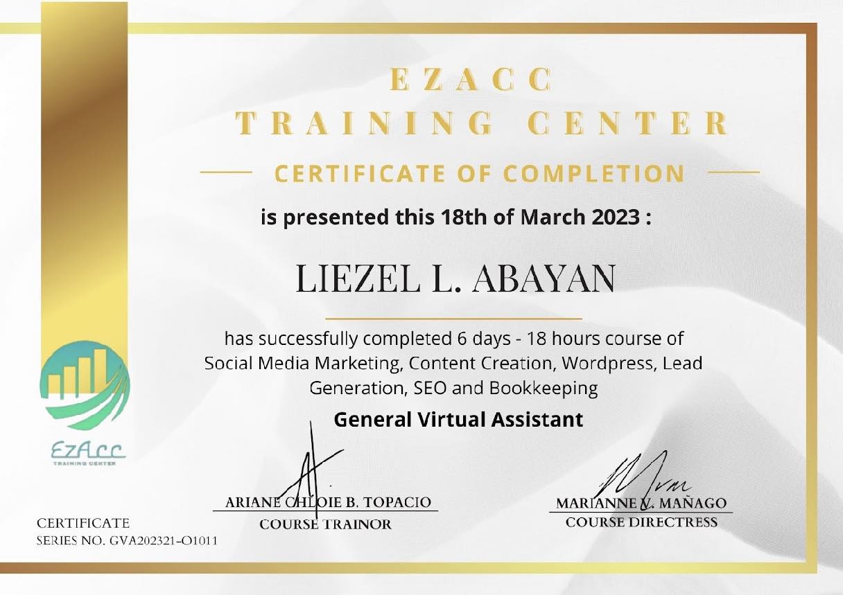 General Virtual Assistant