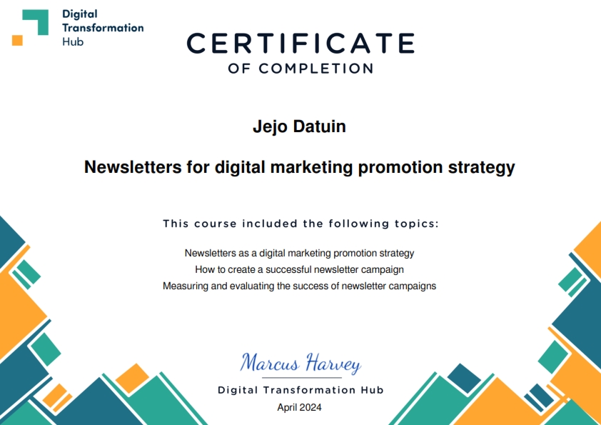 Newsletters for Digital Marketing Promotion Strategy
