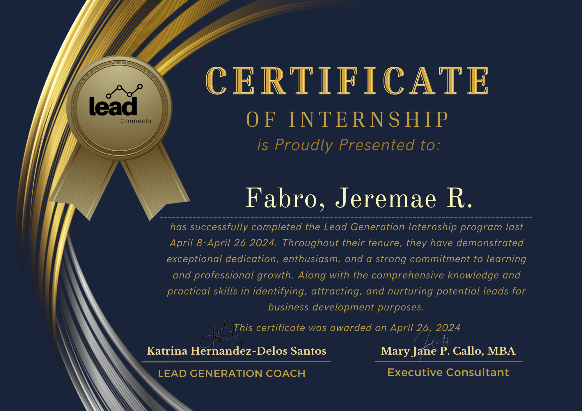 LeadConnects Internship