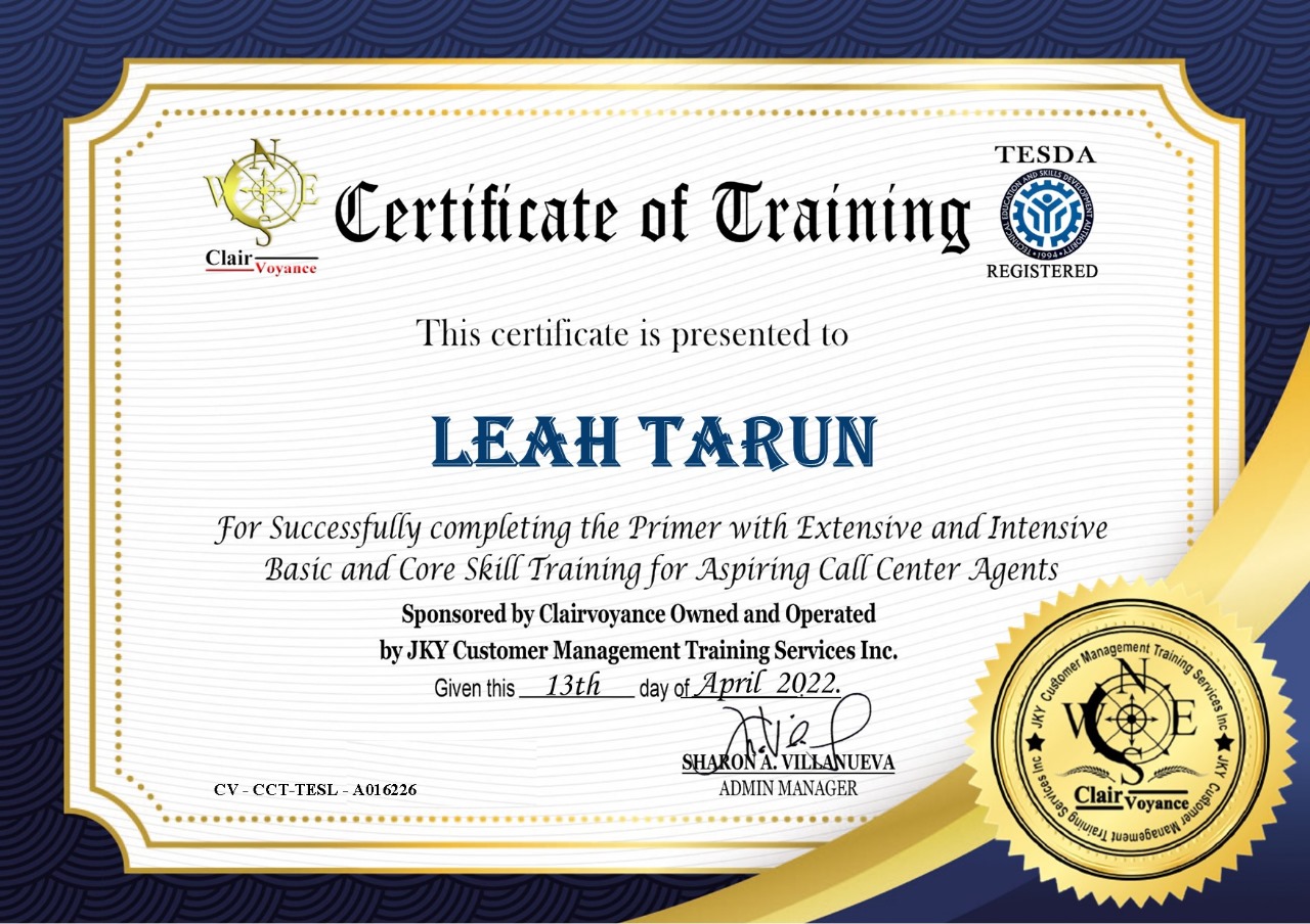 CLAIRVOYANCE TRAINING