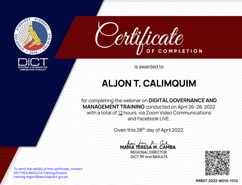 Digital Governance and Management Training