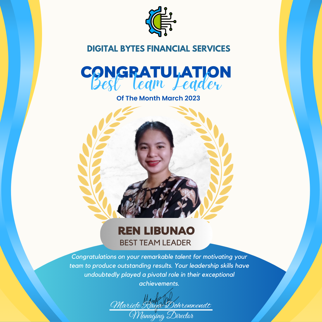 Best Team Leader Recognition