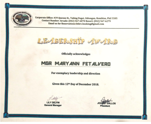 Leadership Award