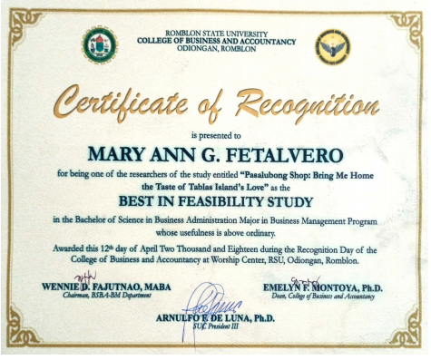 Best in Feasibility Study