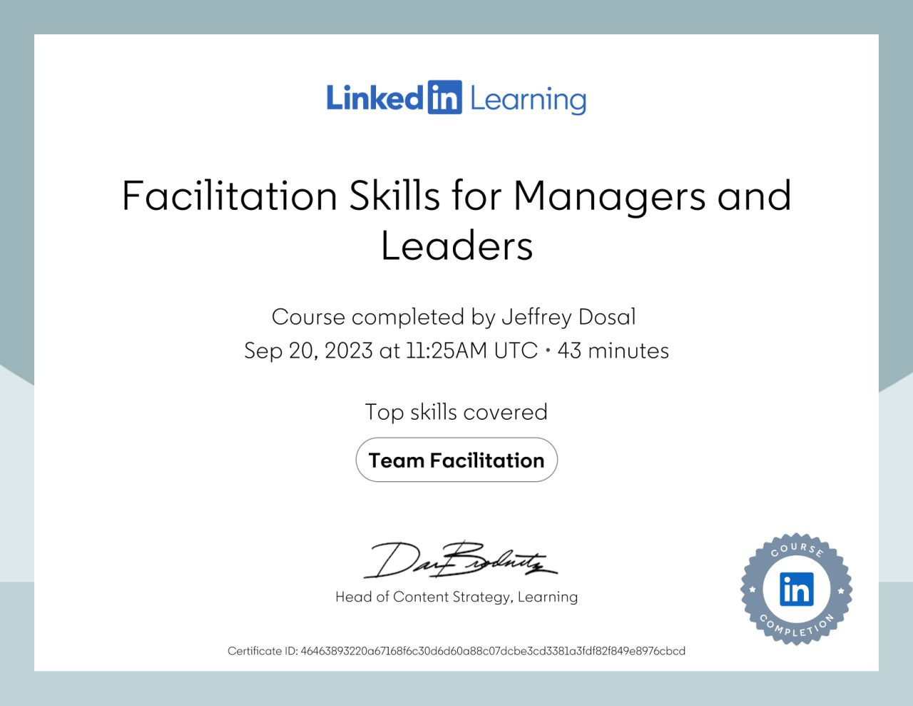 Facilitation Skills for Managers and Leaders