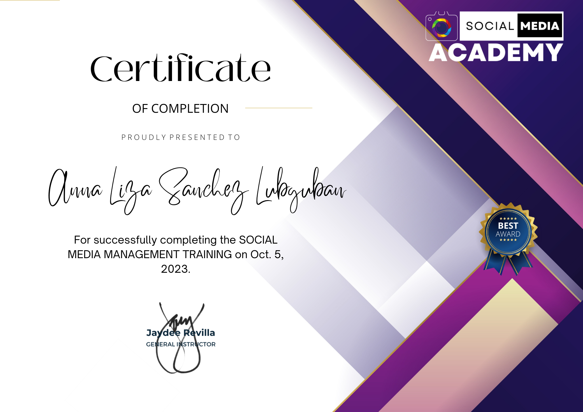 Social Media Management