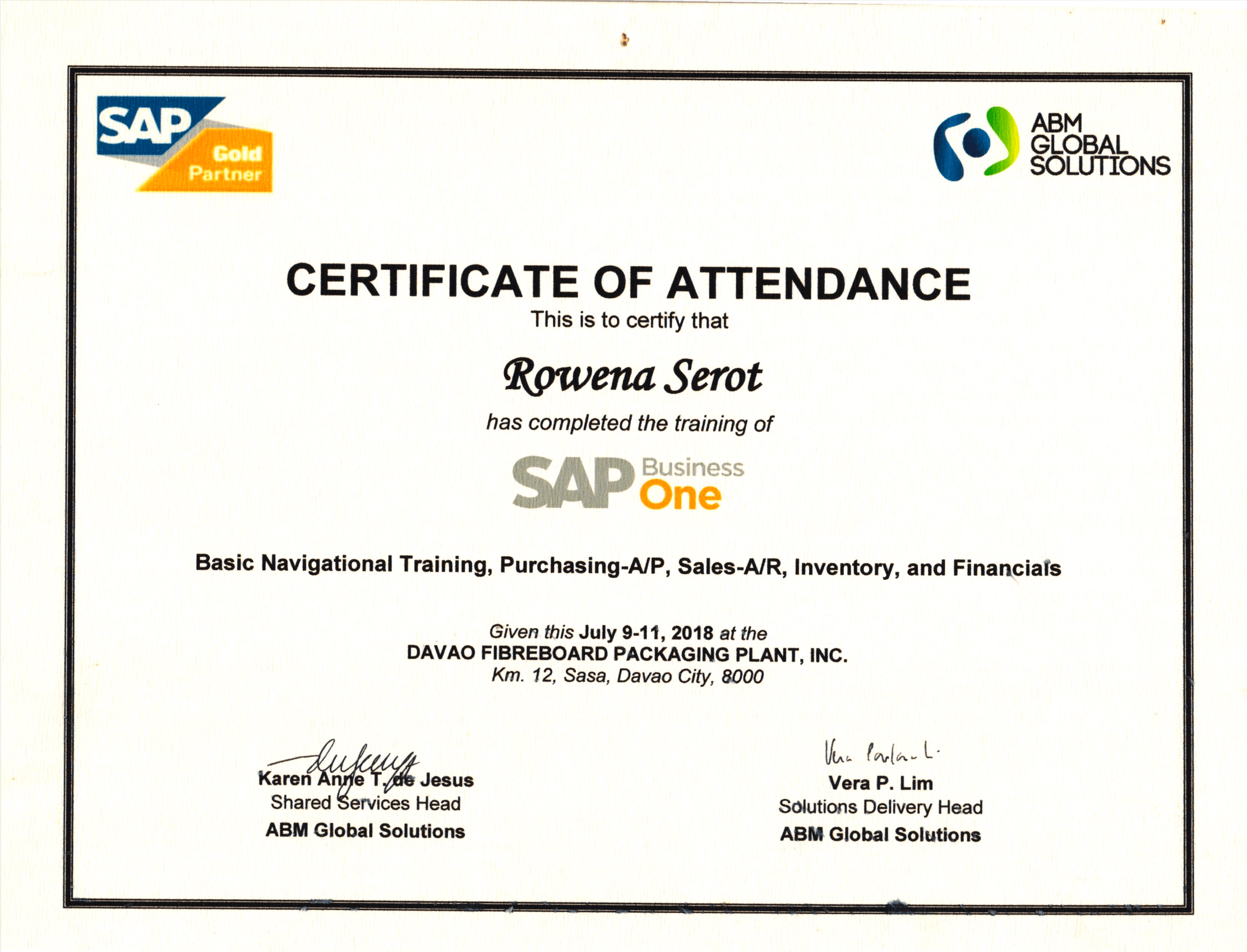 ABM SAP Business One