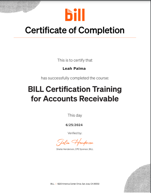 Bill Accounts Payable