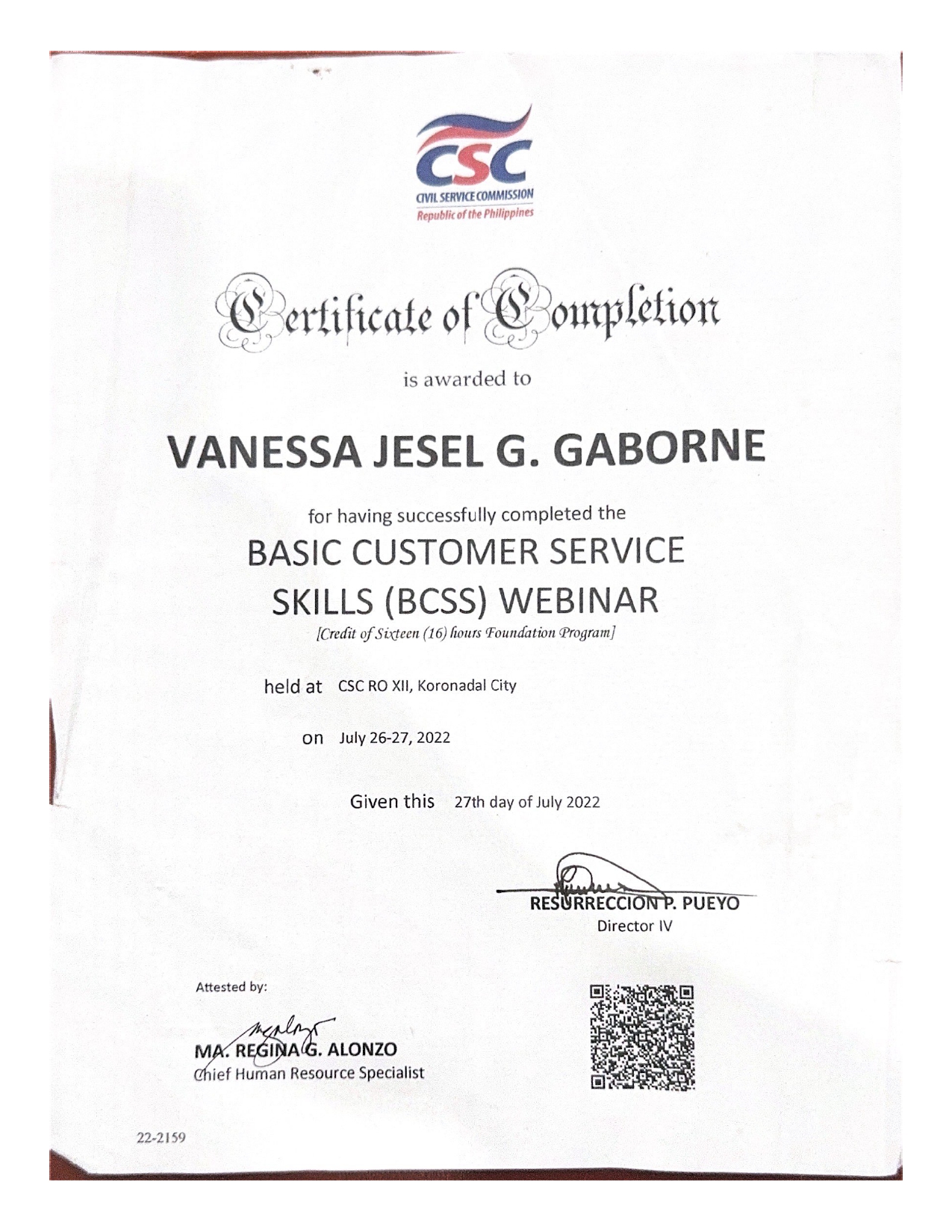 Basic Customer Service Skills Webinar