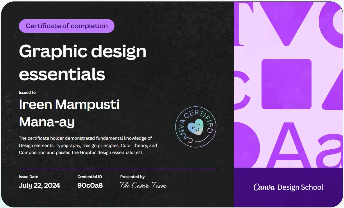 Canva Graphic Design Essentials