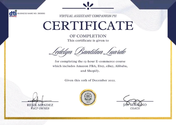 E-Commerce Course