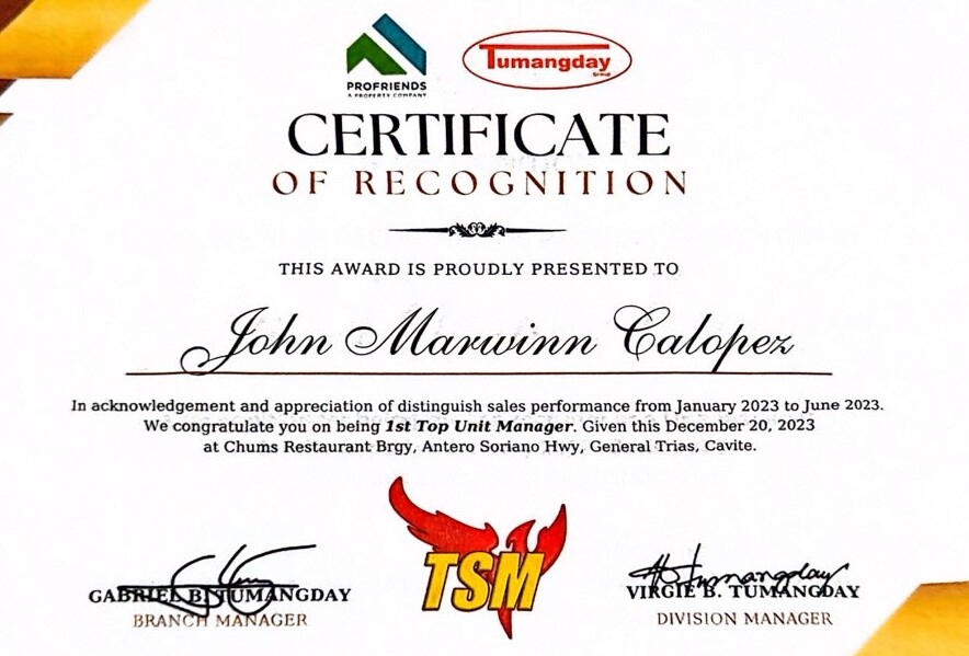 Top Unit Manager 2023