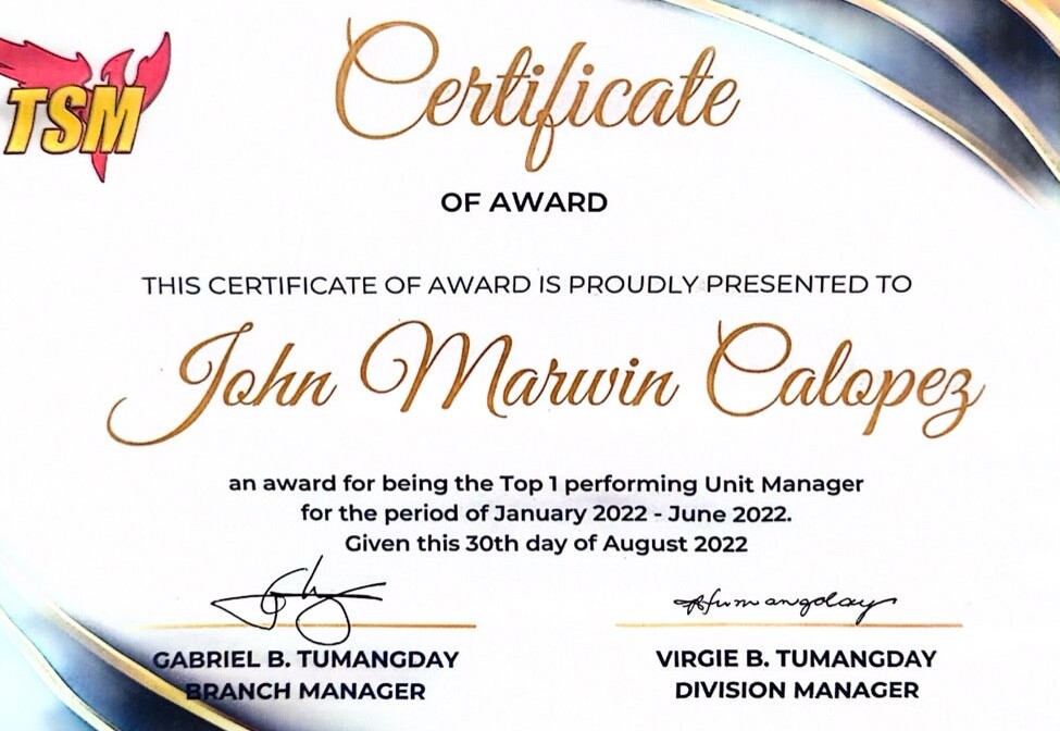 Top Unit Manager 2022