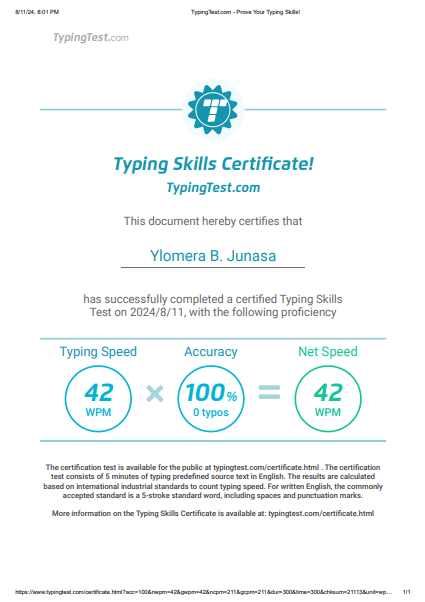 Typing Test