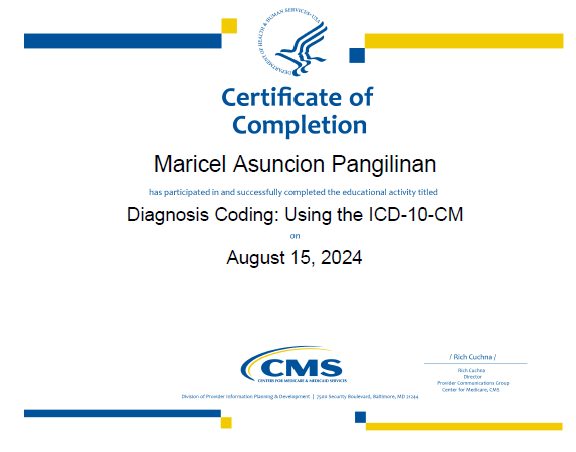 Diagnosis Coding: Using the ICD - 10 - CM