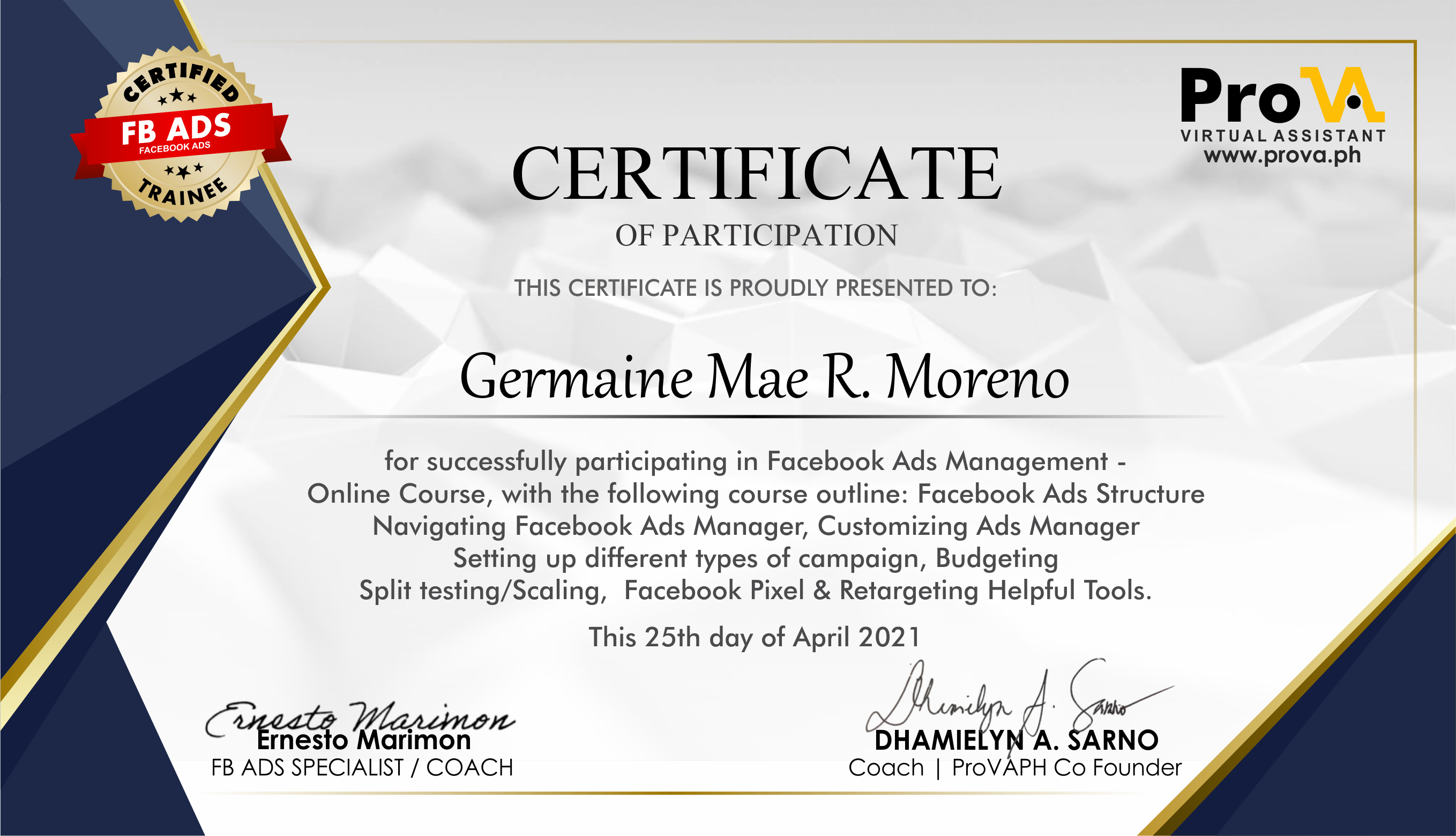 Facebook Ads Training