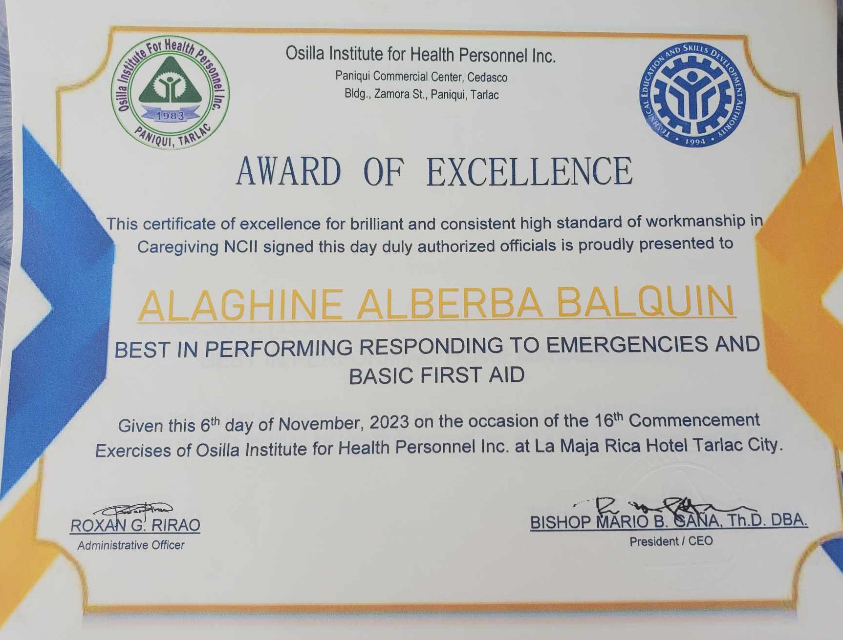 Responding to Emergencies