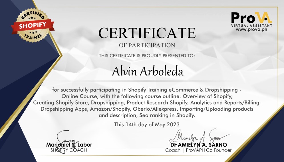 Shopify VA